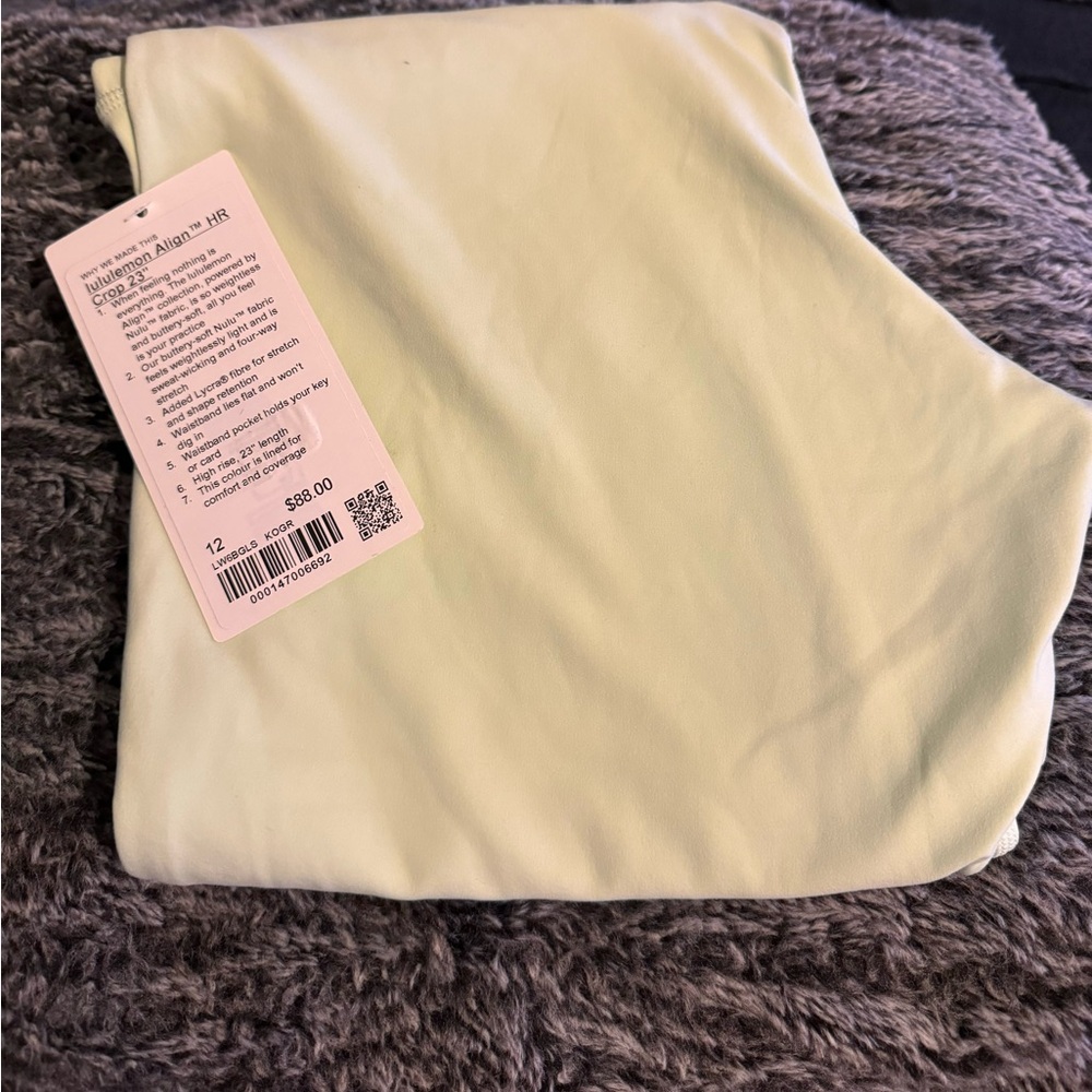 Lululemon legging size 12
